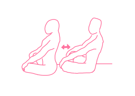 Прогибы позвоночника в Простой Позе Максимально быстро (1 мин)