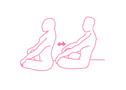 Прогибы позвоночника в Простой Позе Максимально быстро (1 мин)