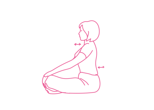 Прогибы спины в Простой Позе (4 мин). Кундалини Йога