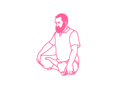 Прогибы верхнего отдела позвоночника в Простой Позе (2-3 мин). Упражнение Кундалини Йоги