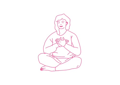 Медитация «несуществования» с руками на Сердечном центре (8 мин)