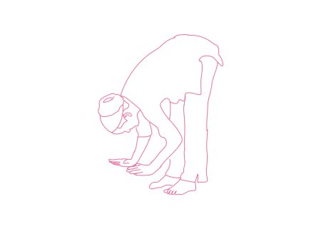 Пружина. Наклоны вперед стоя. Упражнение