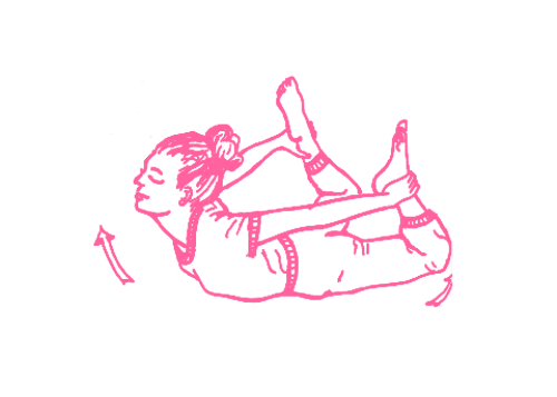 Раскачивание в Позе Лука (5 мин). Упражнение Кундалини Йоги