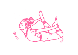 Раскачивание в Позе Лука (5 мин). Упражнение Кундалини Йоги