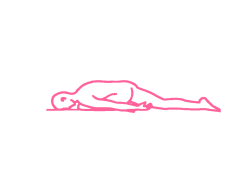 Расслабление лежа на левой ноге (3 мин). Упражнение Кундалини Йоги