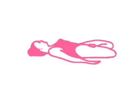 Расслабление на спине со скрещенными ногами (3-5 мин). Кундалини Йога