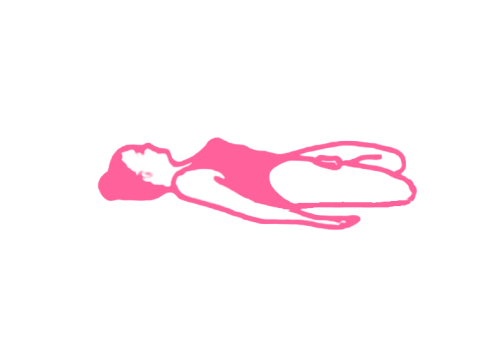 Расслабление на спине со скрещенными ногами (3-5 мин). Кундалини Йога