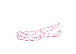 Расслабление в позе лежа с поднятой ногой (3 мин). Упражнение Кундалини Йоги