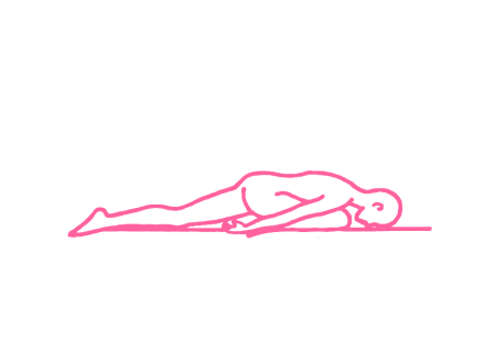 Расслабление в позе Ребенка с вытянутой ногой (6 мин). Упражнение Кундалини Йоги