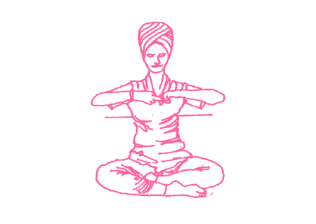 Растягивания рук. Упражнение Кундалини Йоги