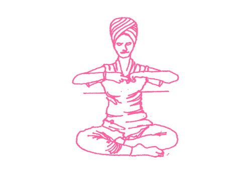 Растягивания рук. Упражнение Кундалини Йоги