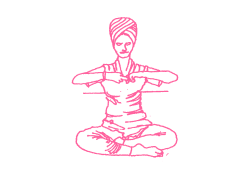 Растягивания рук. Упражнение Кундалини Йоги