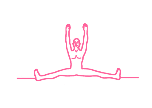 Растяжение жизненного нерва, вариация (1-3 мин) - упражнение кундалини йоги 1