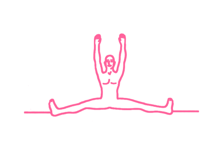 Растяжение жизненного нерва, вариация (1-3 мин) - упражнение кундалини йоги 1