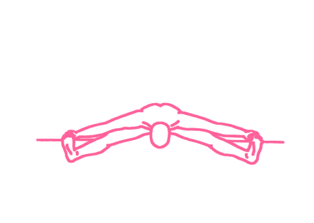 Растяжение жизненного нерва, вариация 2 (1-3 мин) - упражнение кундалини йоги 2