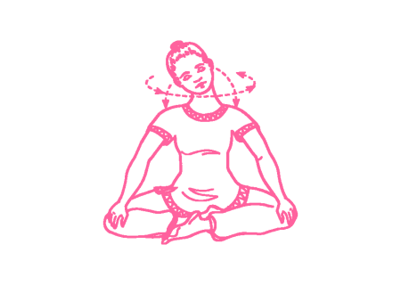 Растяжение шеи и перекаты головы (время не указано) Растяжение шеи и перекаты головы (время не указано)