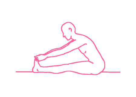 Растяжение жизненного нерва – наклоны вперед 1