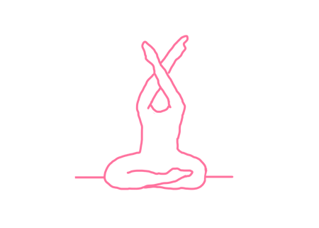 Разведение и скрещивание прямых рук перед лицом (2 мин) 2