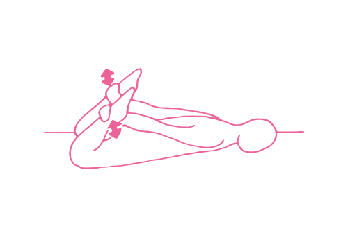 Разведение и сведение лодыжек руками изнутри. Кундалини Йога