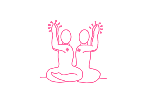 Развороты плечами с хлопками на выдохе (5 мин) Кундалини Йога