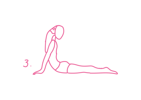 Сарабанданда крийя - Поза Кобры