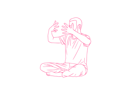 Смотреть сквозь пальцы - упражнение кундалини йоги