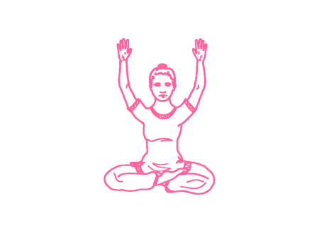 Тряска телом в Простой Позе (2-4 мин) Кундалини Йога