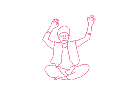 Тряска всем телом в Простой Позе (15 мин) - Кундалини Йога