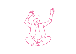 Тряска всем телом в Простой Позе (15 мин) - Кундалини Йога