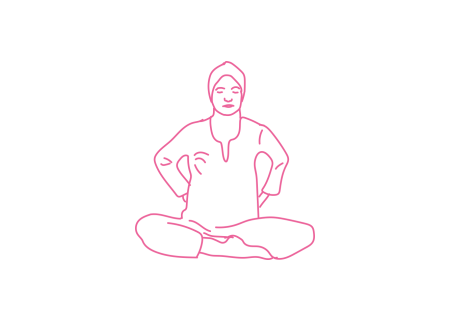 Удары кулаками по спине (1 мин). Кундалини Йога упражнение