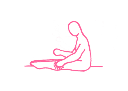 Удары по внешней стороне икр (2 мин). Упражнение Кундалини Йоги