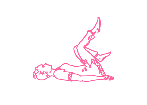 Удары пятками по ягодицам (1-2 мин). Упражнение Кундалини Йоги