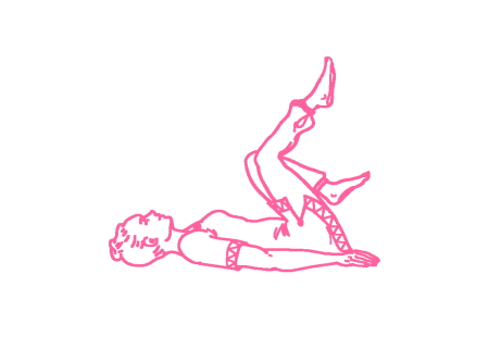 Удары пятками по ягодицам (1-2 мин). Упражнение Кундалини Йоги