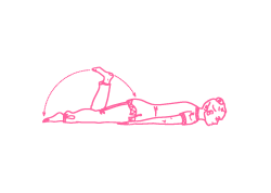 Удары пятками по ягодицам, лежа на животе (1-2 мин) Кундалини Йога