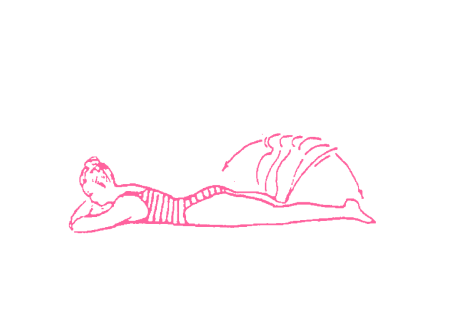 Удары пятками по ягодицам (2 мин). Упражнение кундалини йоги