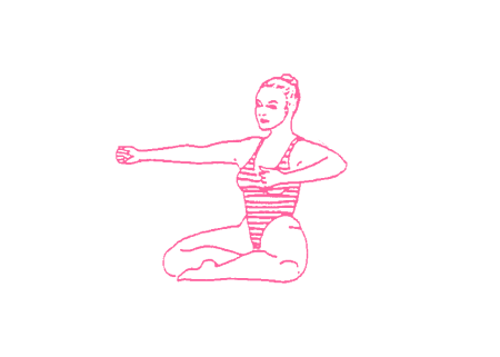 Удары выпрямленными руками (2 мин). Упражнение кундалини йоги