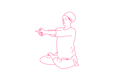 Поза Лотоса с мудрой как в Сат Крийе (3 мин) Поза Лотоса с мудрой как в Сат Крийе (3 мин)