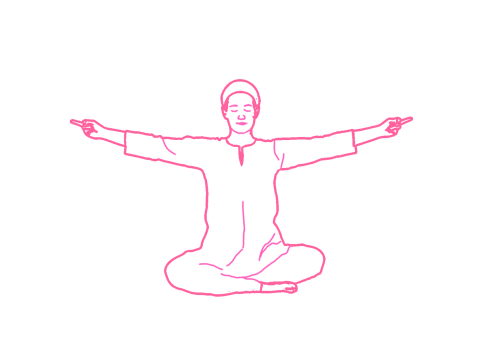 Упражнение для выстраивания границ (7-12 мин). Кундалини Йога 1