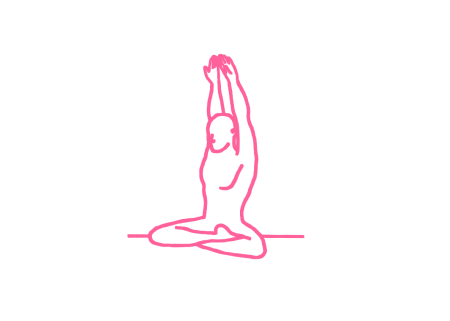 Махи руками в простой позе (5 мин). Упражнение Кундалини Йоги 1