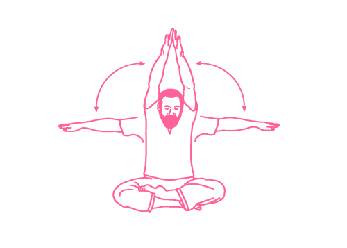 Упражнение «птица» (2 мин). Кундалини Йога