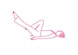 Упражнение «Велосипед» на 60 градусов с Дыханием Огня (1-3 мин)