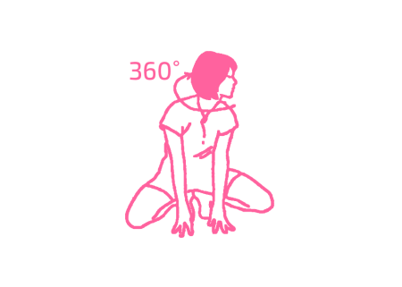 Вращение головой в Позе Лягушки (1 мин) Кундалини Йога Вращение головой в Позе Лягушки (1 мин) Кундалини Йога