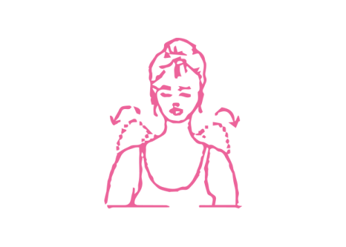 Вращения плечами в Простой Позе (1 мин)