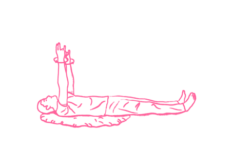 Вращения руками лежа на спине (1,5 мин). Упражнение Кундалини Йоги