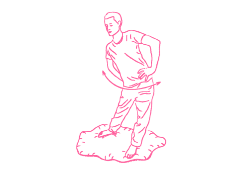 Упражнение «Вращения туловищем в области талии» в Кундалини Йоге