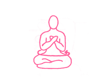 Вращения туловищем в Простой Позе (руки на груди). Упражнение Кундалини Йоги