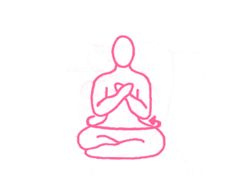 Вращения туловищем в Простой Позе (руки на груди). Упражнение Кундалини Йоги