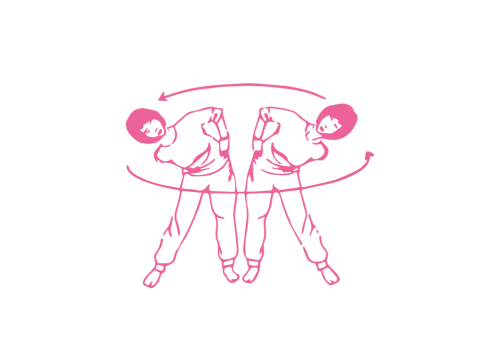 Вращения туловищем вокруг талии - Кундалини Йога