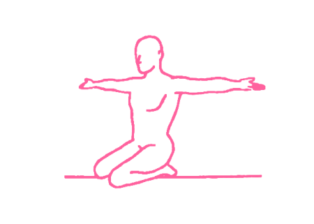 Вставание на коленях. Упражнение Кундалини Йоги