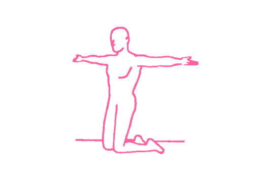 Вставание на коленях. Упражнение Кундалини Йоги